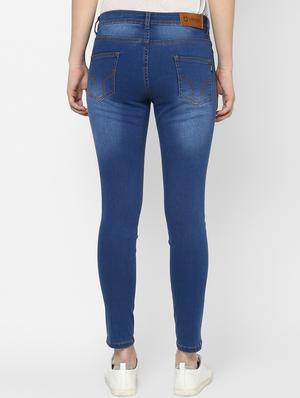 high rise stone washed jeans - 16698240 - Standard Image - 3