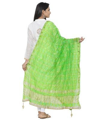 gota patti bandhani dupatta - 16698267 - Standard Image - 3