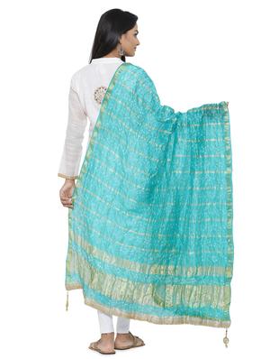gota patti bandhani dupatta - 16698268 - Standard Image - 3