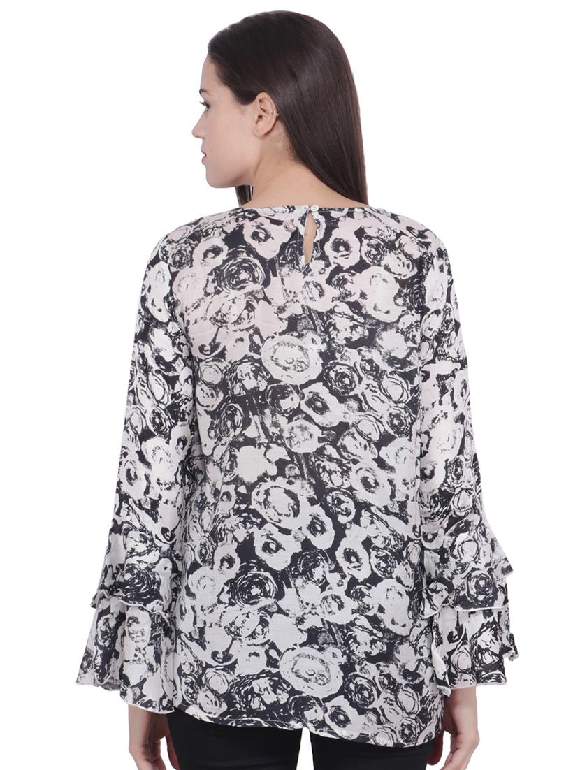floral printed a-line kurti - 16699281 - Zoom Image - 3