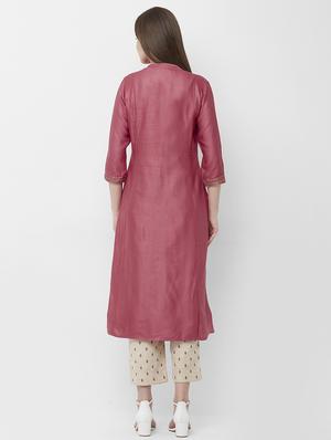 embroidered kurta pant set - 16699704 - Standard Image - 3