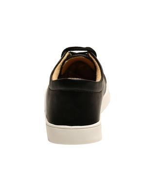black lace-up sneakers - 16699874 - Standard Image - 3