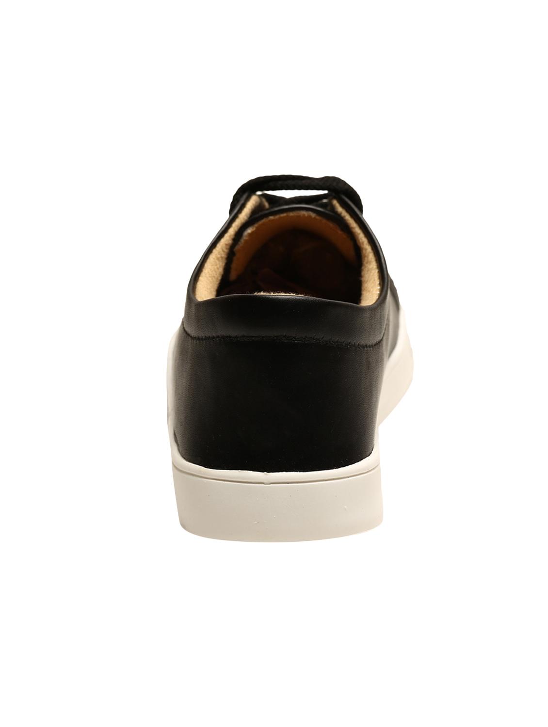 black lace-up sneakers - 16699874 - Zoom Image - 3