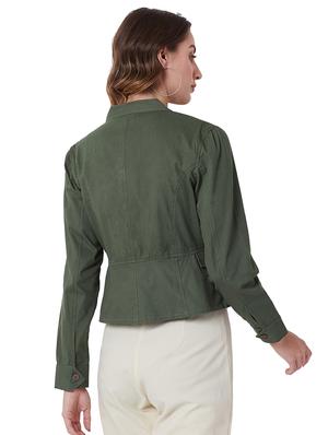 mandarin neck long sleeved jacket - 16700013 - Standard Image - 3