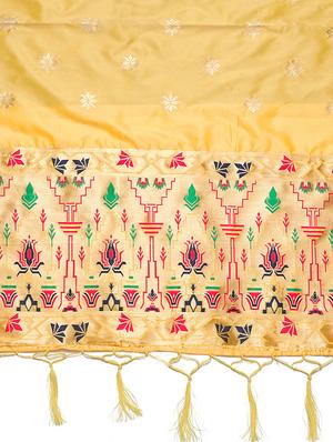 floral printed banarasi dupatta - 16700270 - Standard Image - 3