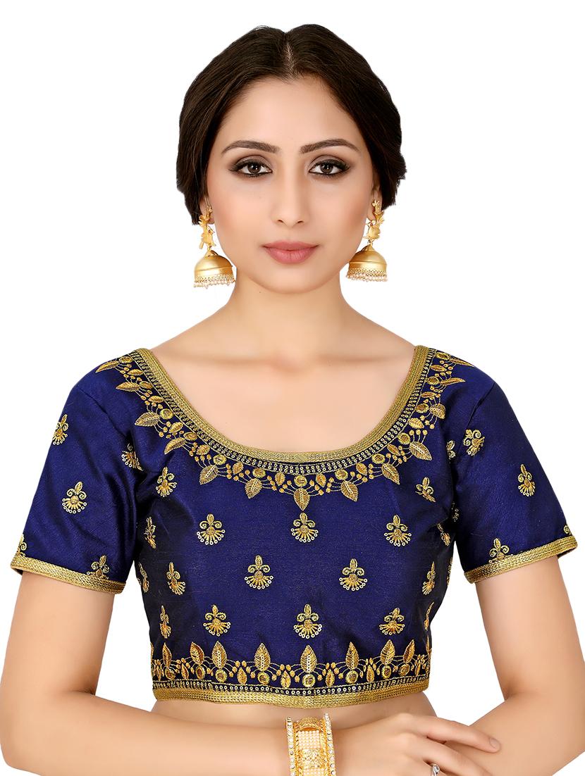foil print contrast kalidar lehenga - 16700314 - Zoom Image - 3