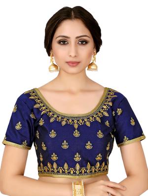 foil print contrast flared lehenga - 16700322 - Standard Image - 3