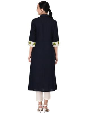 geometrical a-line kurta - 16700776 - Standard Image - 3