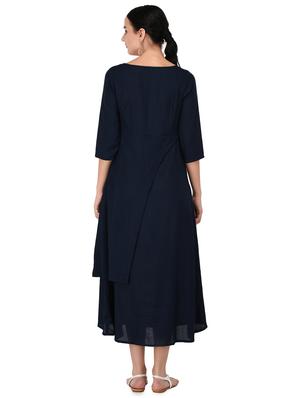 cowl a-line kurta - 16700781 - Standard Image - 3