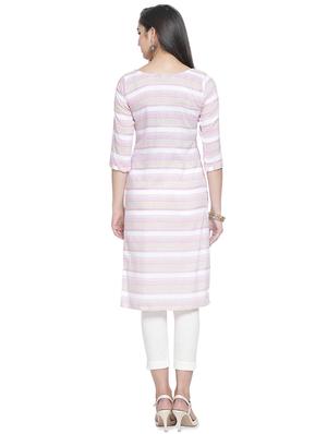 printed straight kurta - 16700788 - Standard Image - 3