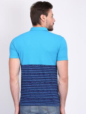 blue striped t-shirt - 16700918 - Standard Image - 3