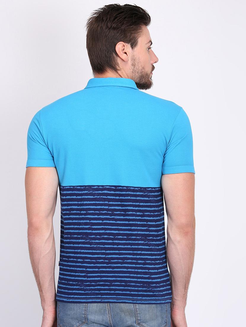 blue striped t-shirt - 16700918 - Zoom Image - 3