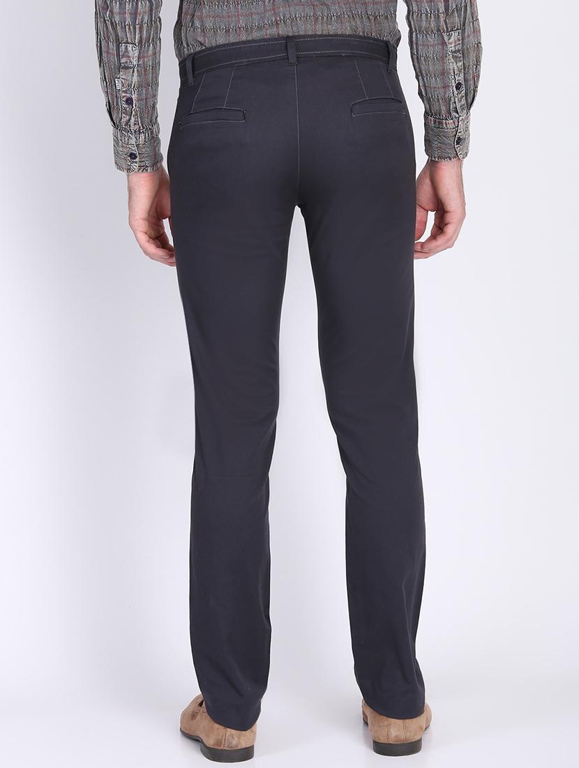 grey solid chinos - 16701001 - Zoom Image - 3