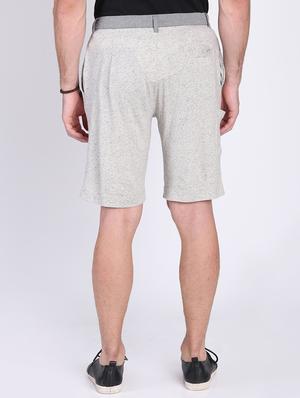 grey melange shorts - 16701838 - Standard Image - 3