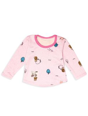 pink cotton pyjama set nightwear - 16703036 - Standard Image - 3