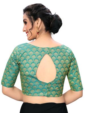 foil printed blouse - 16703329 - Standard Image - 3