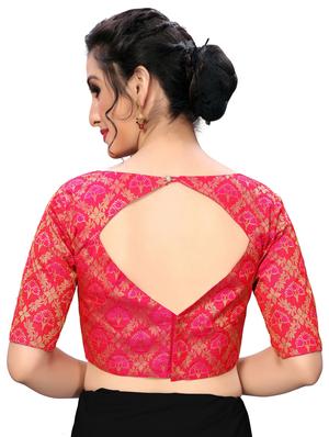 foil printed blouse - 16703334 - Standard Image - 3