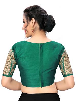 solid embroidered blouse - 16703375 - Standard Image - 3