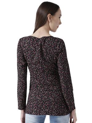lace panel floral top - 16704482 - Standard Image - 3