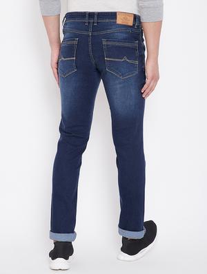 blue light washed denim jeans - 16705999 - Standard Image - 3