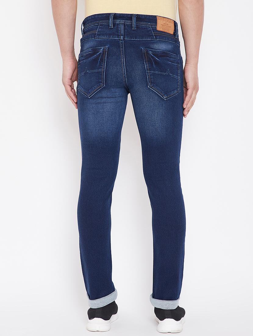 blue light washed denim jeans - 16706004 - Zoom Image - 3