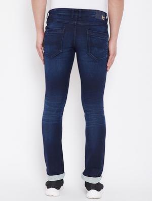 blue light washed denim jeans - 16706009 - Standard Image - 3