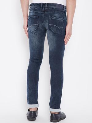 blue light washed jeans - 16706024 - Standard Image - 3