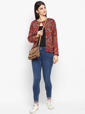 printed reversible jacket - 16706243 - Standard Image - 6