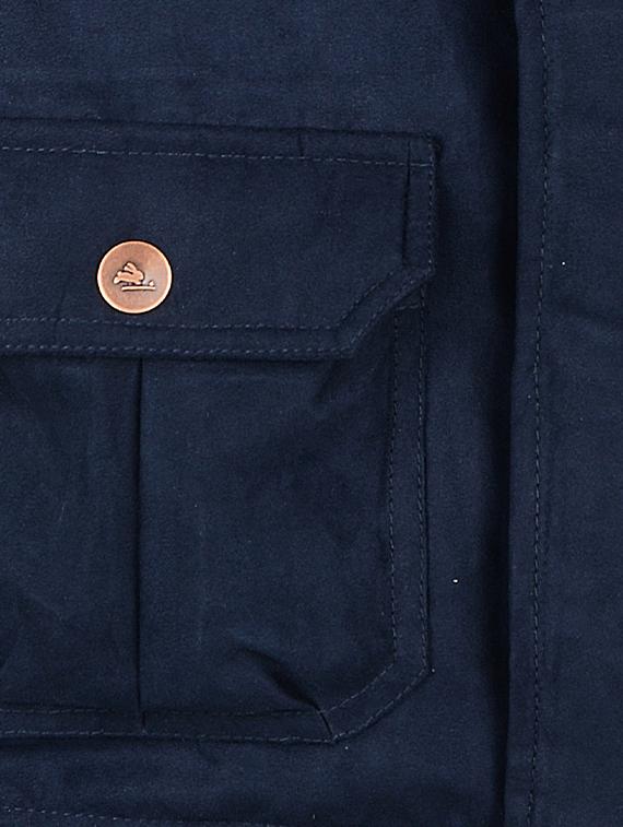 blue polyester quilted jackets - 16706284 - Zoom Image - 3