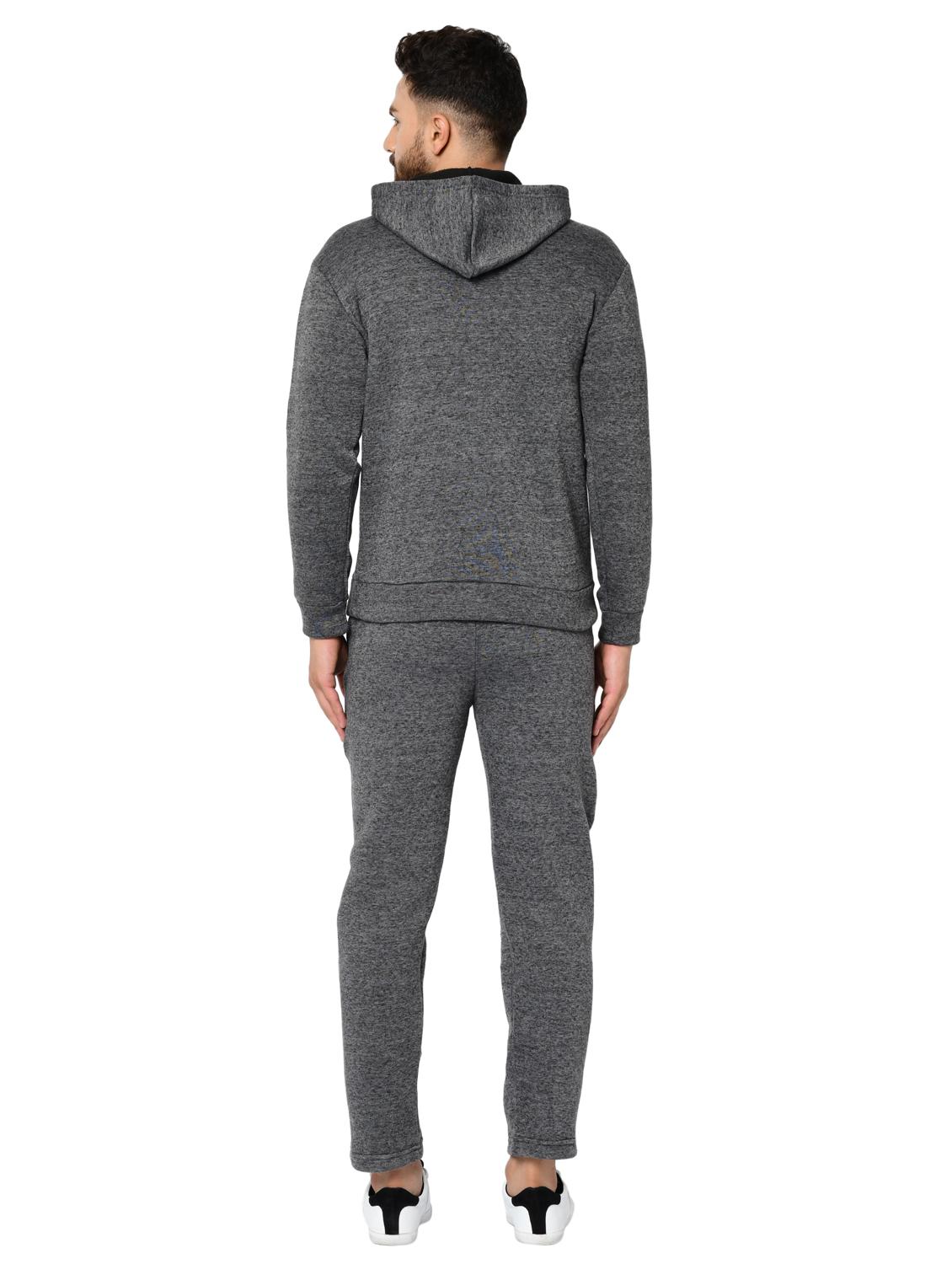grey solid track suit - 16706305 - Zoom Image - 3