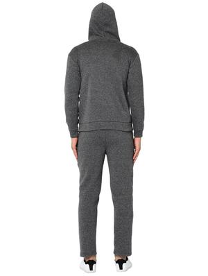 grey solid track suit - 16706306 - Standard Image - 3