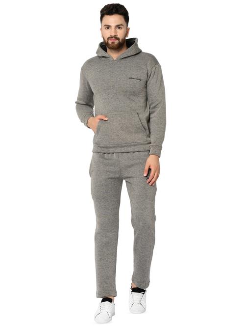 beige solid track suit - 16706308 - Standard Image - 1