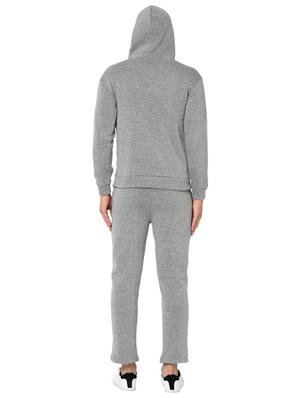 grey solid track suit - 16706309 - Standard Image - 3