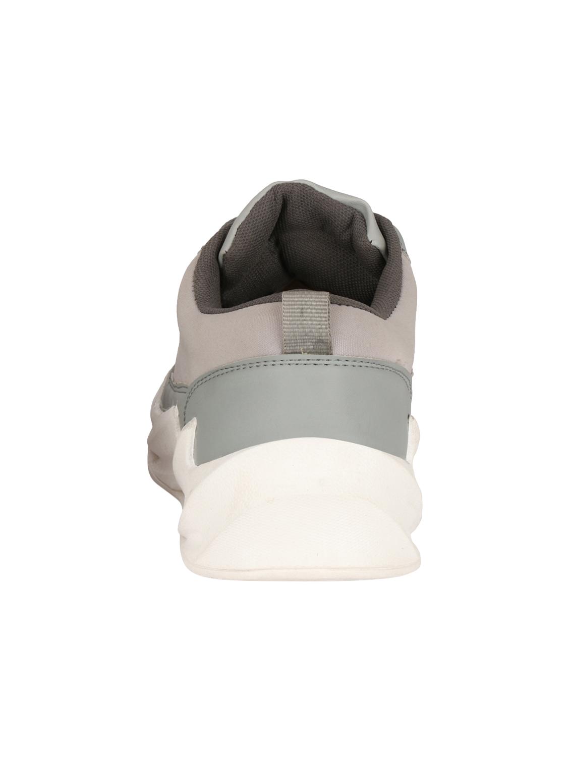 grey canvas lace up sport shoes - 16706347 - Zoom Image - 3