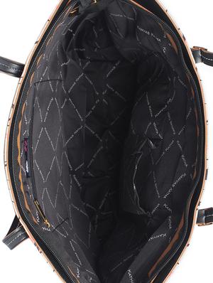 black canvas regular tote - 16707067 - Standard Image - 3