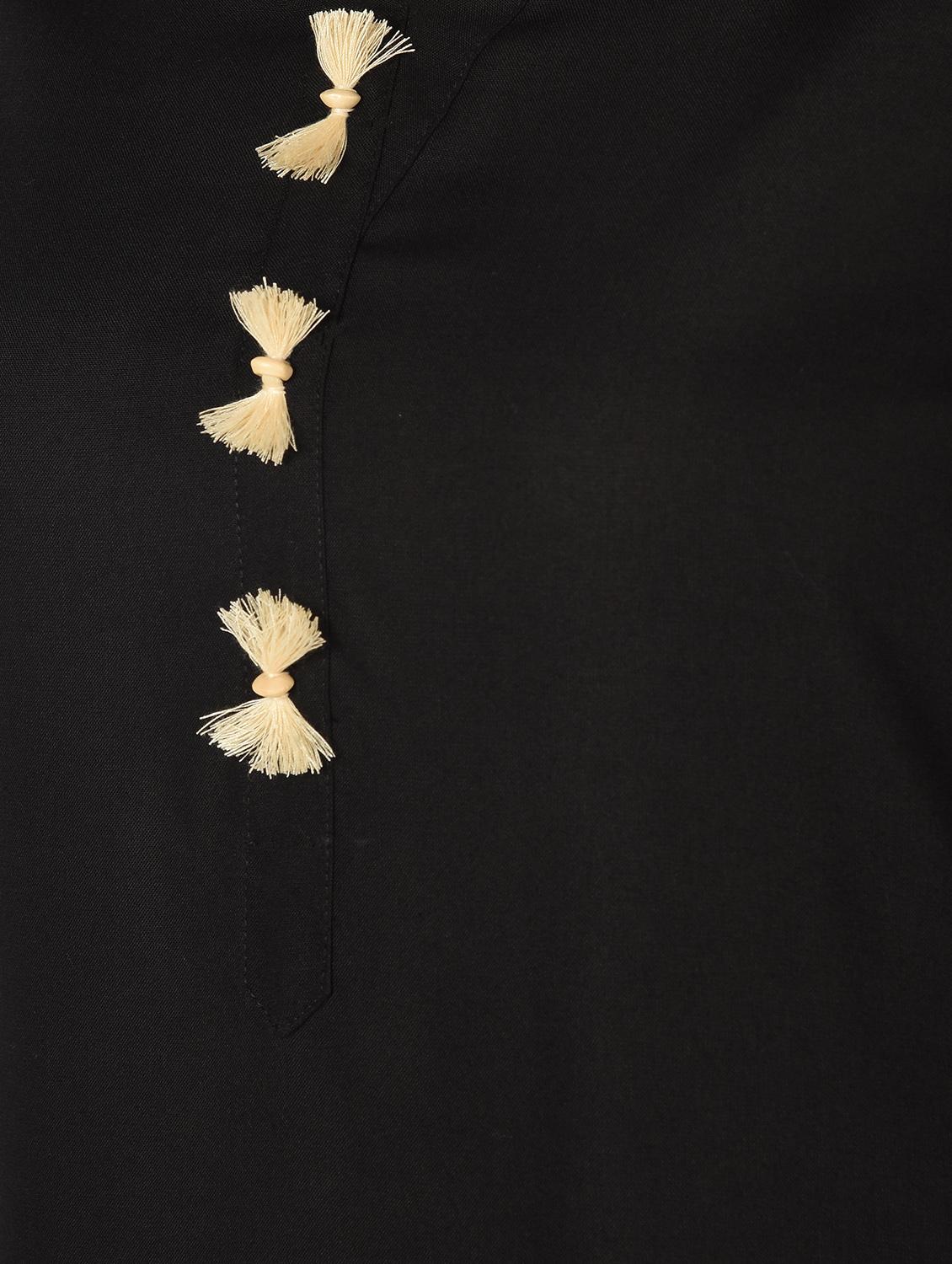 solid straight kurta - 16708026 - Zoom Image - 6