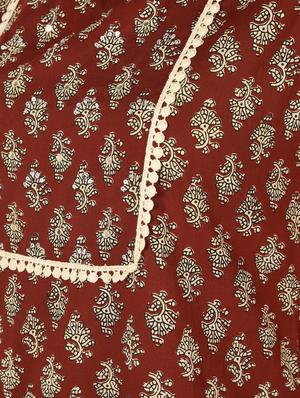 printed kurta palazzo set - 16708030 - Standard Image - 6