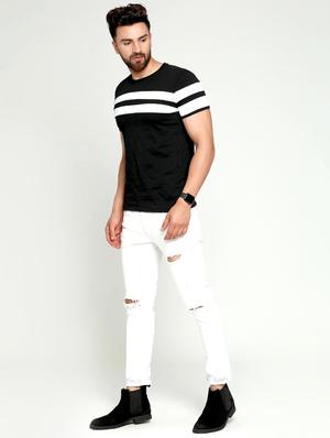 black striped t-shirt - 16708688 - Standard Image - 3