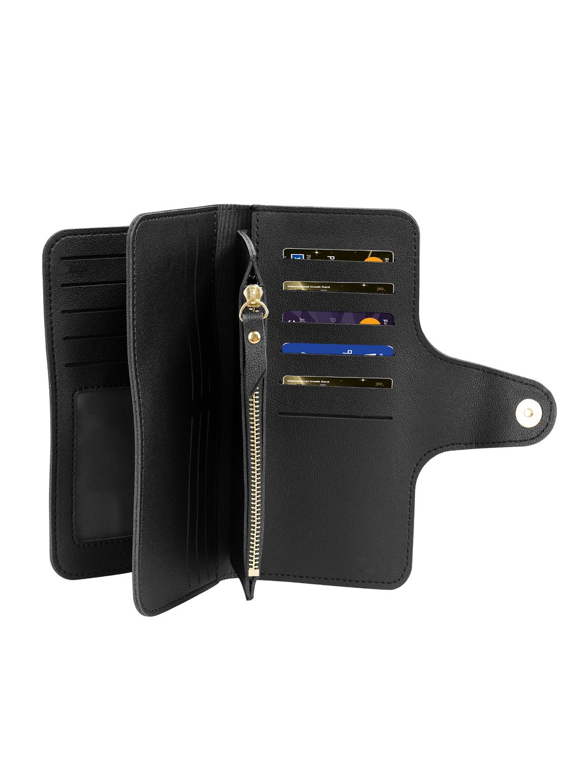 black leatherette (pu wallet - 16709354 - Zoom Image - 3