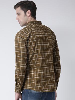 green checkered casual shirt - 16709415 - Standard Image - 3
