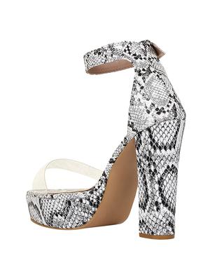 white closed back sandals - 16709731 - Standard Image - 3