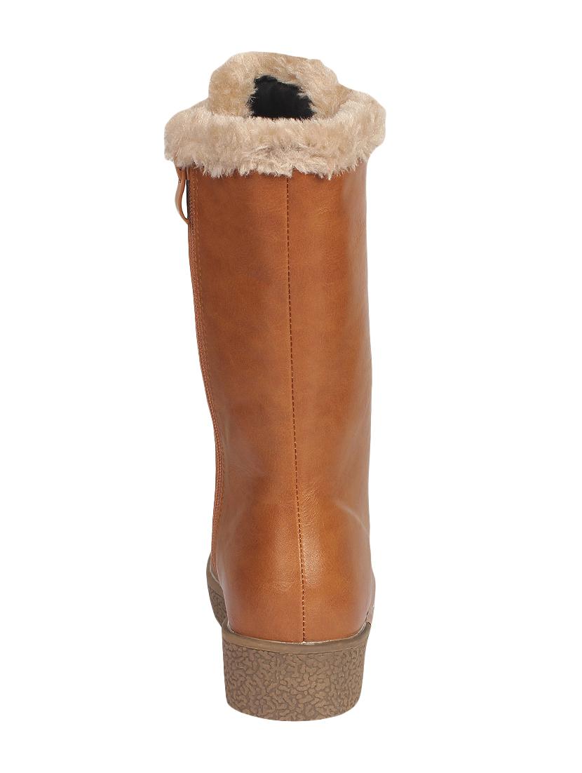 tan calf boots - 16709760 - Zoom Image - 3