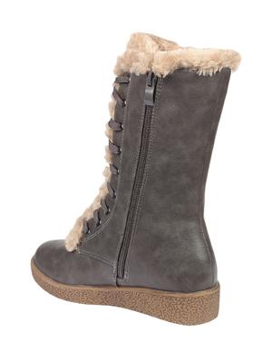 grey calf boots - 16709762 - Standard Image - 3