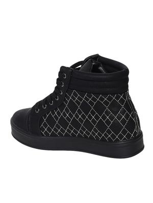 black lace-up sneakers - 16709791 - Standard Image - 3