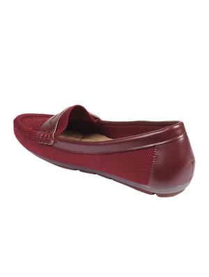 maroon slip on loafers - 16709797 - Standard Image - 3