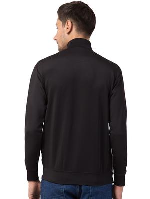 black printed casual jacket - 16709800 - Standard Image - 3