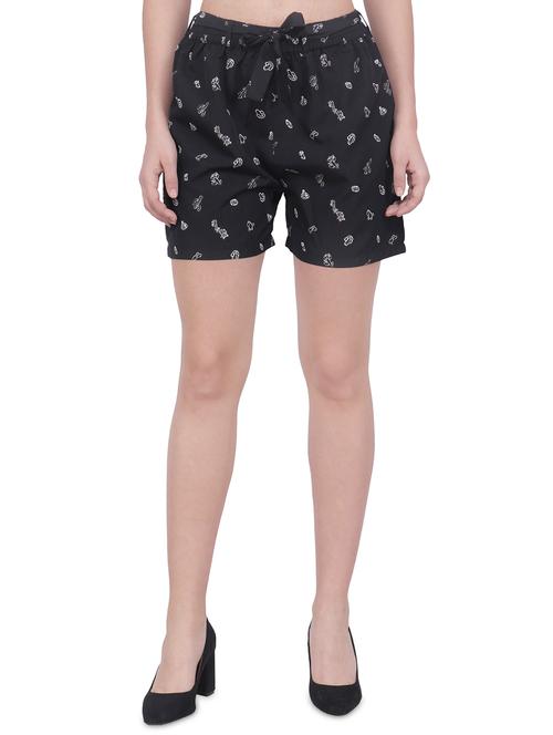 tie up waist quirky short - 16709872 - Standard Image - 1