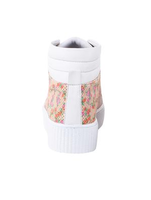 white lace-up sneakers - 16710474 - Standard Image - 3