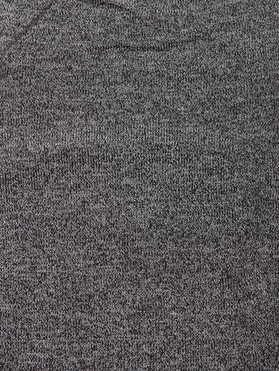 grey cotton blend regular top - 16712146 - Zoom Image - 3