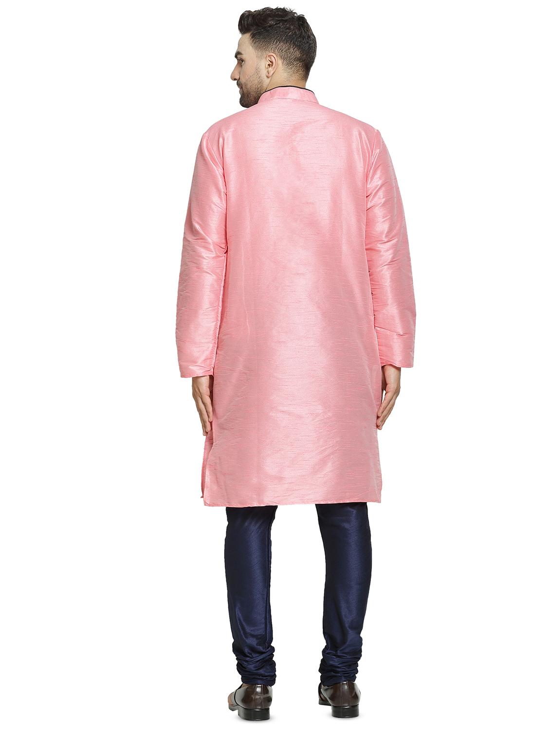 pink solid kurta pyjama set - 16712671 - Zoom Image - 3